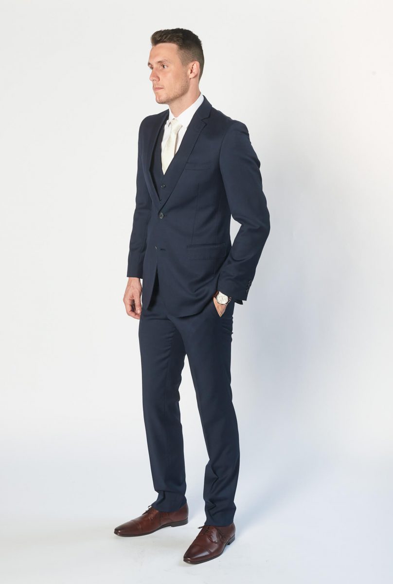 The Icon | Navy Suit | Britton's Formal Wear | Suit Hire | Perth WA