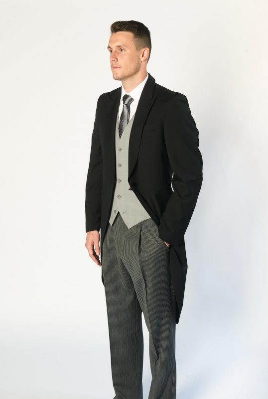black coattails and trousers brittons formal wear